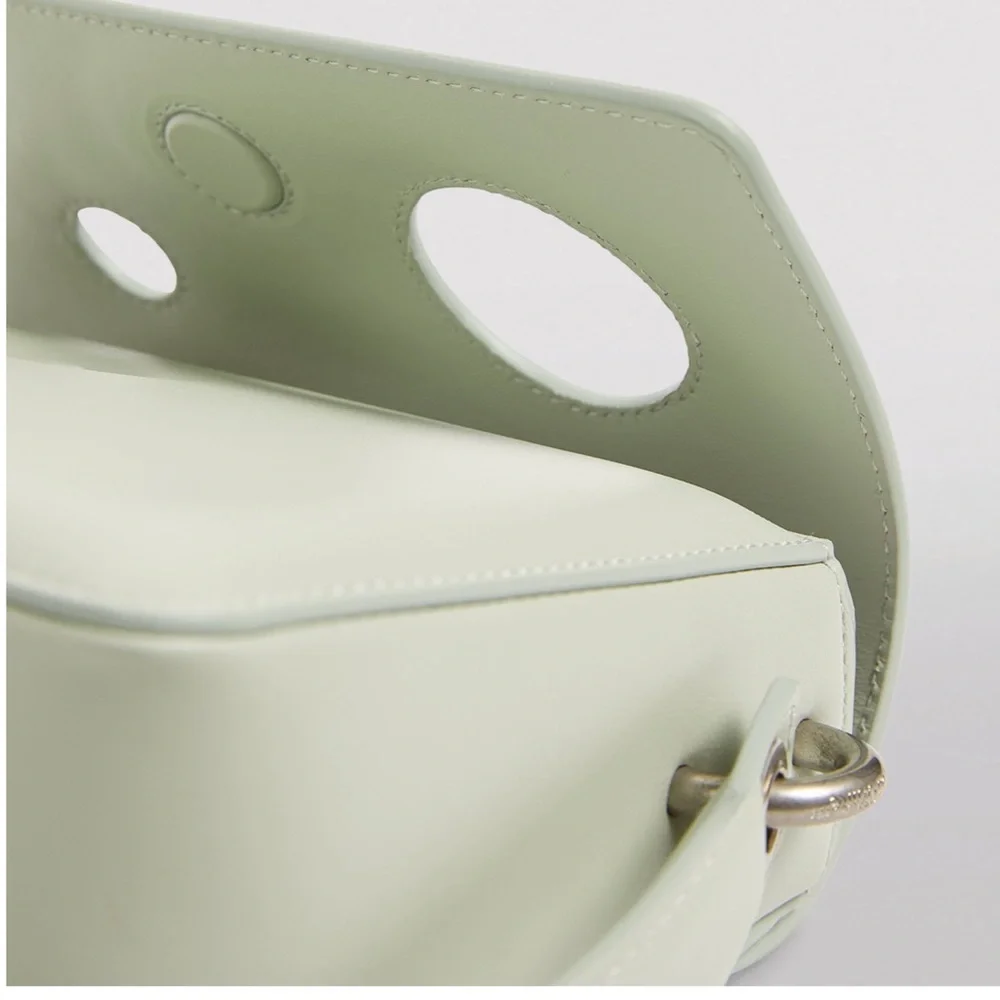 OFF WHITE Leather Burrow 22 Shoulder Bag - Picture 3 of 13